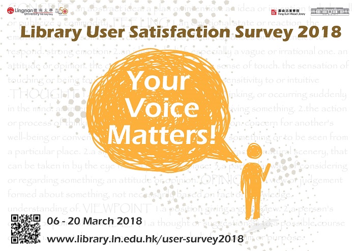 Library Users Satisfaction Survey 2018